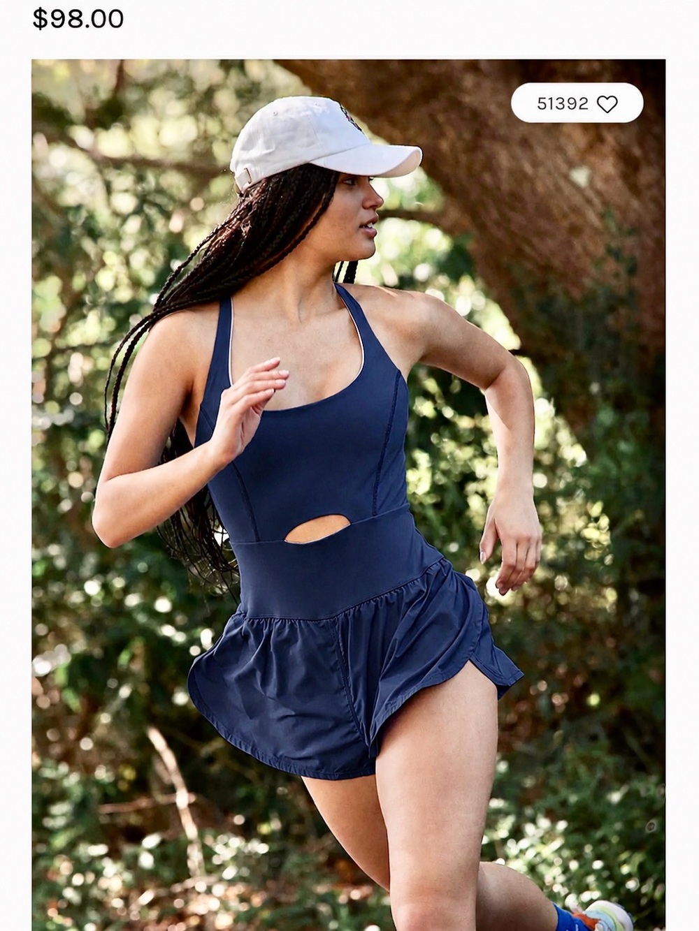 FP Movement Women's Navy Cutout One-Piece Activewear